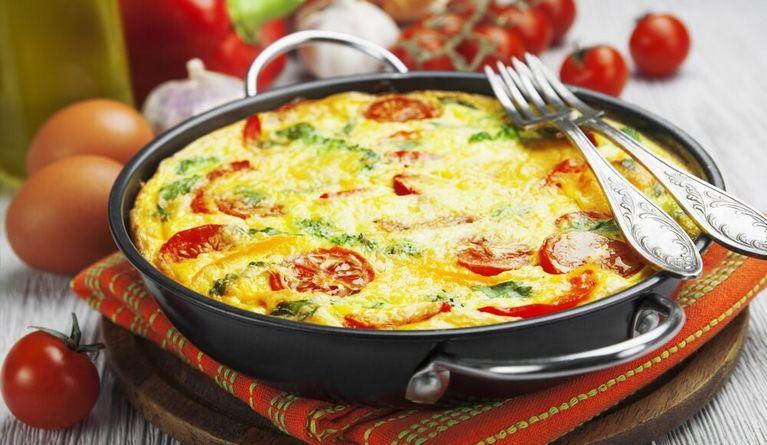 Фриттата с курицей и овощами. Обязательно попробуйте эту вкусняшку
