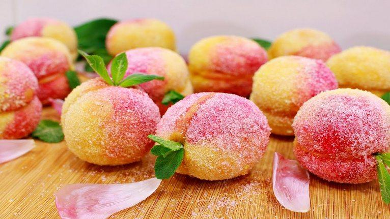 Аппетитное пирожное Персики!!! Вкуснота — Вам и не снилось!
