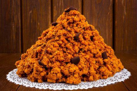 Вкусный торт Муравейник. Займет всего 10 минут Вашего времени