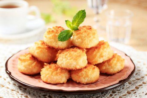 Кокосовое печенье без муки! Не только вкусно, но и полезно!
