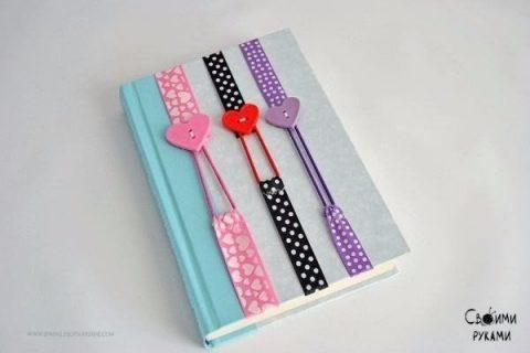 Делаем оригинальную закладку для книжек!