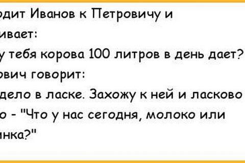Веселая подборочка анекдотов для поднятия настроения