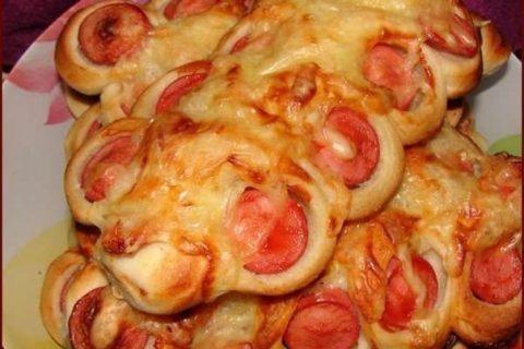 Сытные булочки ГУСЕНИЧКИ. Просто и вкусно.