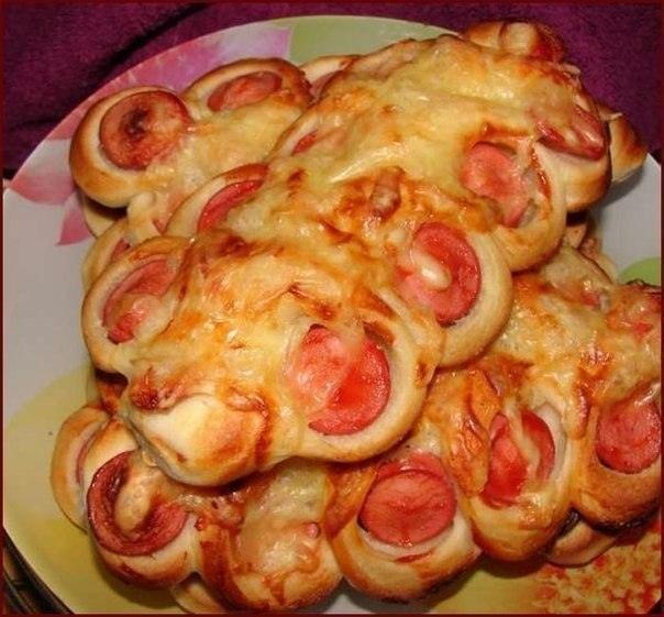 Сытные булочки ГУСЕНИЧКИ. Просто и вкусно.