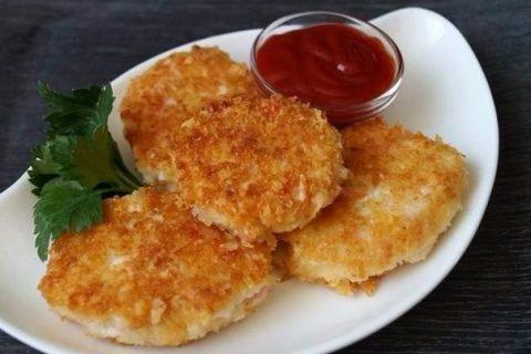 Аппетитные котлетки из крабовых палочек с сыром!!! Просто пальчики оближешь и еще попросишь!