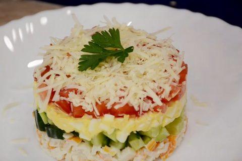 Легкий салат ЛЕТНИЙ. Легкость вкуса и простота рецепта покоряют!!!