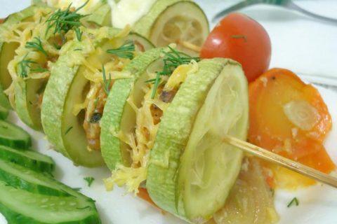 Сытные ШАШЛЫЧКИ из кабачков и мясного фарша. ПРОСТОЙ рецепт