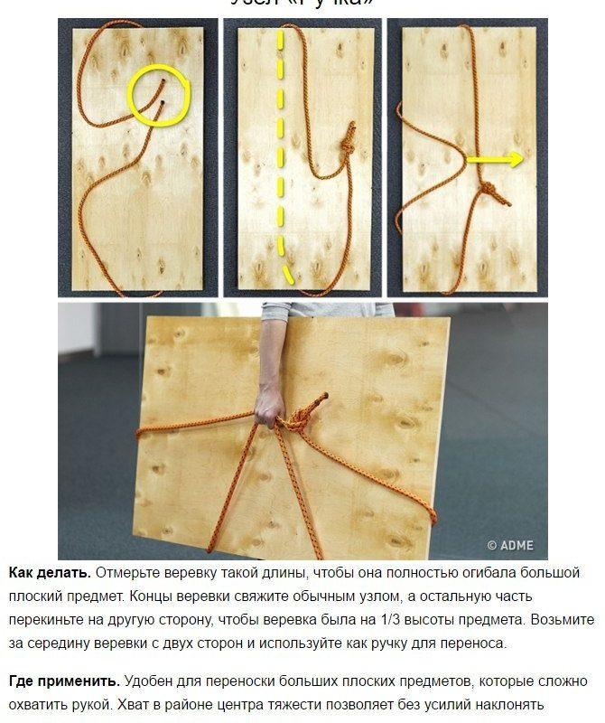 8 узлов, которые пригодятся в ЛЮБОМ случае! Забирайте на заметку.