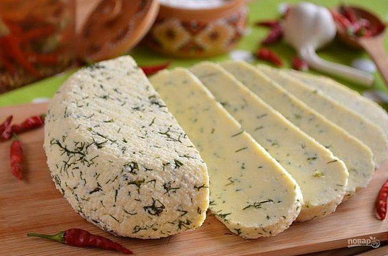 Домашний СЫР из молока и сметаны