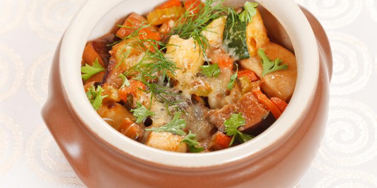 Вкусные ГОРШОЧКИ с капустой, картофелем и курицей. ОБЪЕДЕНИЕ