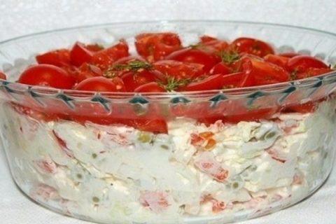 Салат КРАСНАЯ ШАПОЧКА. Он переплюнул оливье и салат под шубой. Записывайте рецепт!