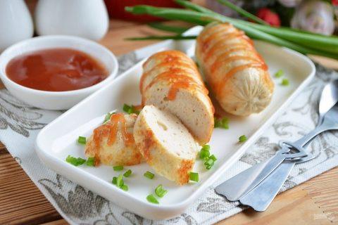 ДОМАШНИЕ сосиски из куриного мяса. Аппетитненько!