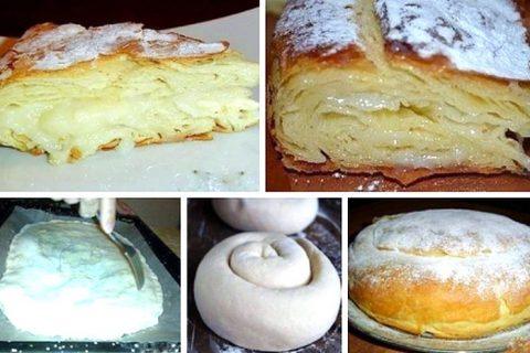 Фытыр. Египетский ПИРОГ с кремом. Супер вкусный пирог с заварным кремом.