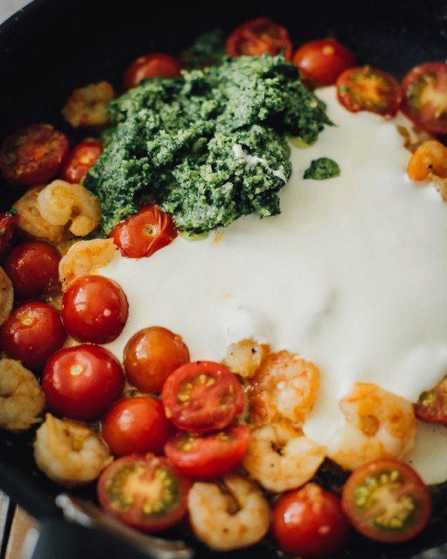 Спагетти с КРЕВЕТКАМИ за 30 минут. Очень простой рецепт и удивительно вкусный результат!