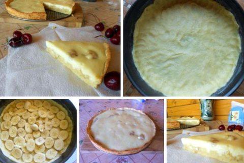 Очень нежный ПИРОГ с бананами