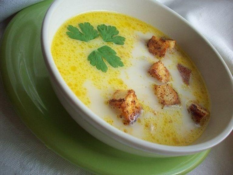 Суп из ПЛАВЛЕНЫХ сырков, вкусный и нежный