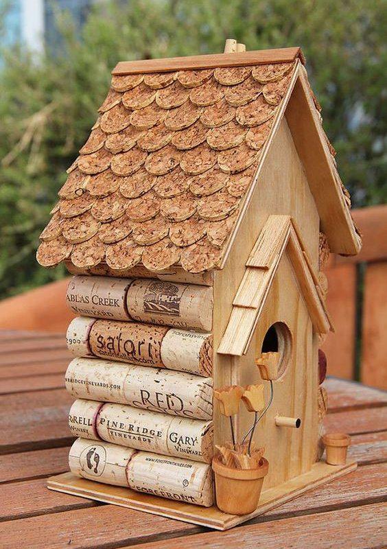Шикарные ДОМИКИ ИЗ ВИННЫХ ПРОБОК. Красота!!!