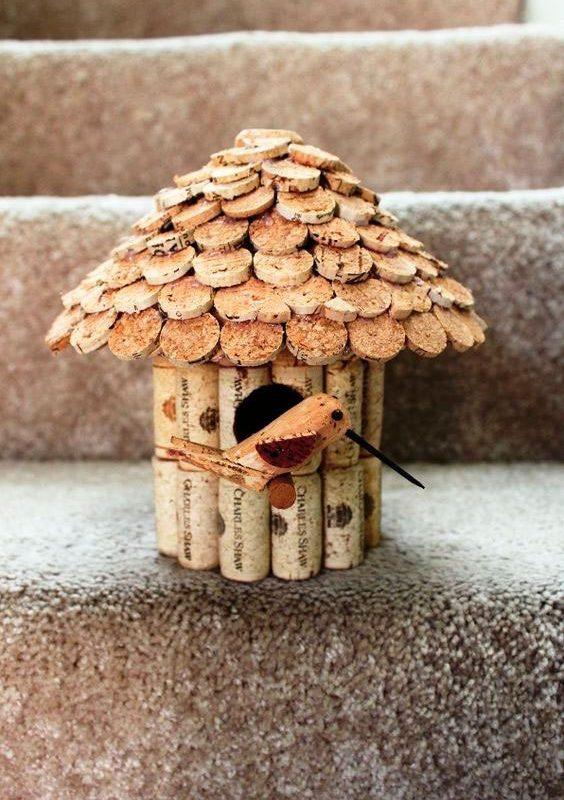 Шикарные ДОМИКИ ИЗ ВИННЫХ ПРОБОК. Красота!!!