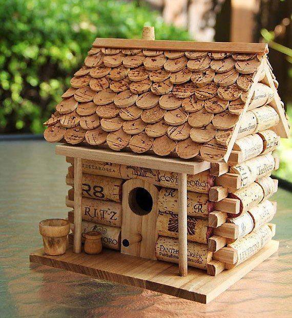 Шикарные ДОМИКИ ИЗ ВИННЫХ ПРОБОК. Красота!!!