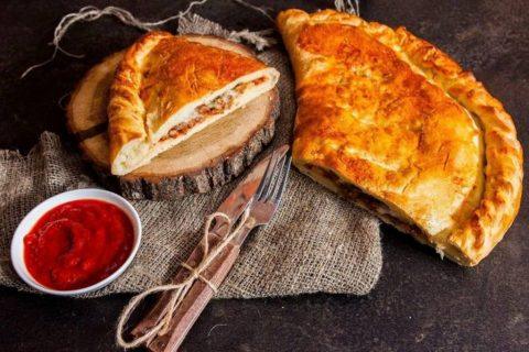КАЛЬЦОНЕ — вкуснее не придумаешь! Пошаговый рецепт в фотографиях