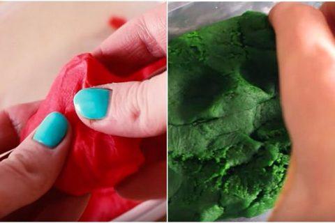 Пластилин Play-Doh своими руками за 20 минут