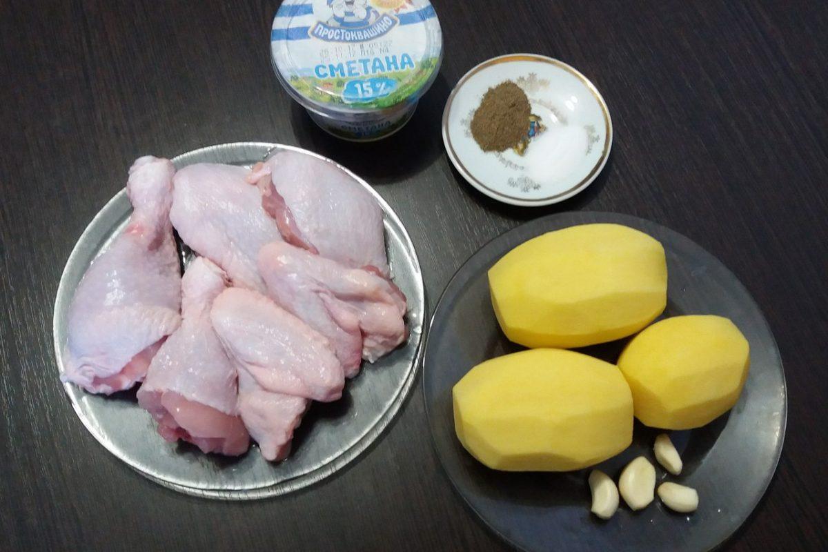 Курочка с картофелем в рукаве. Отличный ужин!!!