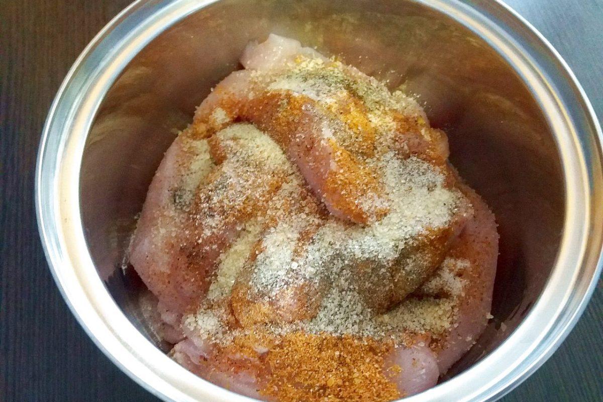 Мраморный рулет из курицы. Полезное удовольствие!!!