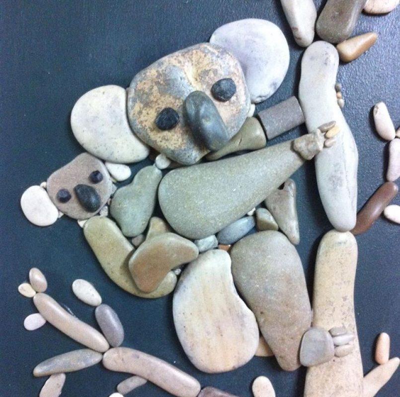 Удивительные картины, сделанные из ГАЛЬКИ