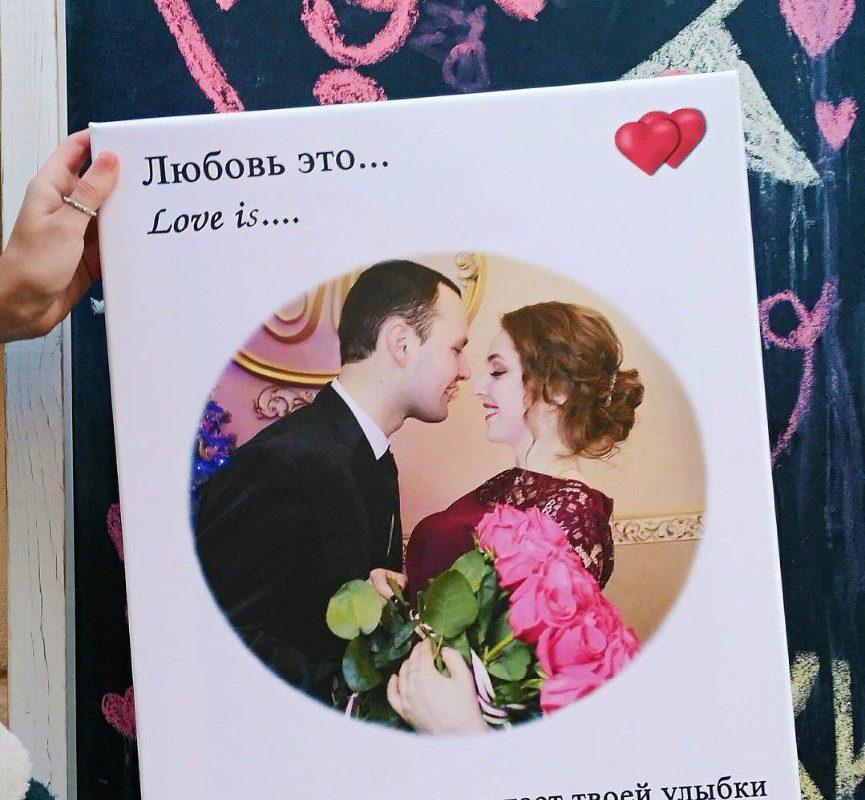 Вот это что-то новенькое. Оригинальные картины LOVE IS с вашими фотографиями