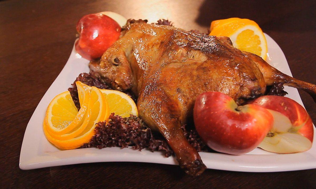 УТКА в апельсиновой глазури с ананасами на Новый год. Новый рецепт!