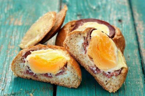 ЗАПЕЧЕННЫЕ БУТЕРБРОДЫ с яйцом и ветчиной. Вкусно до ужаса!