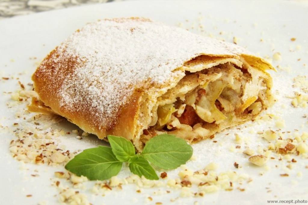 Объедение!!! Яблочный штрудель, который съедается за один раз
