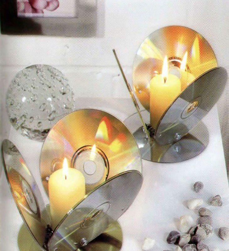 Самые необычные вещи из старых cd-дисков