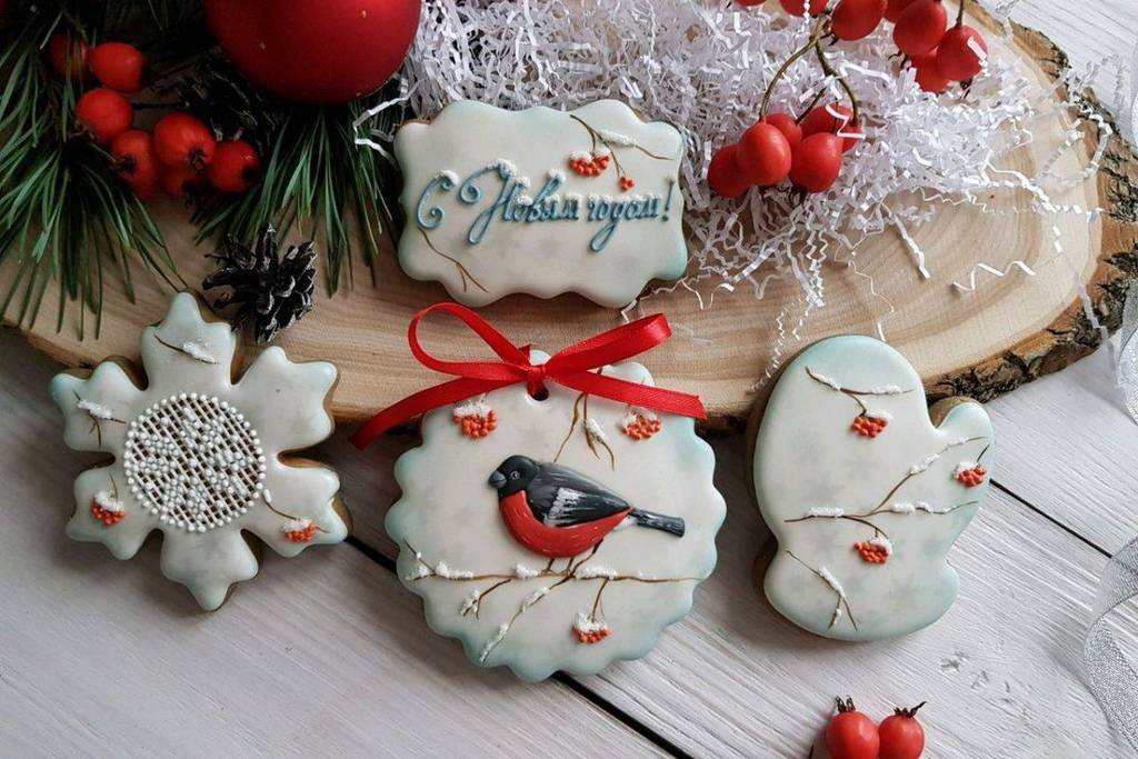 Красота и вкуснятина!!! Зимние пряники для вдохновения перед праздником!!!