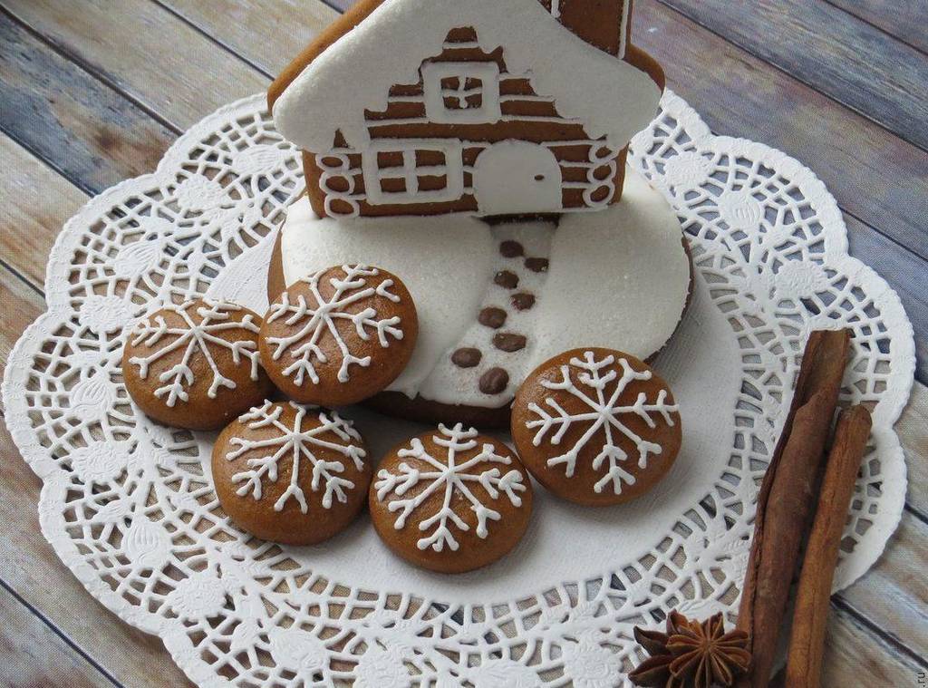 Красота и вкуснятина!!! Зимние пряники для вдохновения перед праздником!!!
