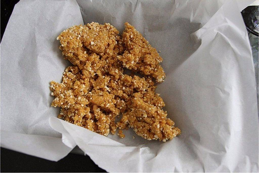 Энергетические батончики с курагой и кешью. пошаговое приготовление