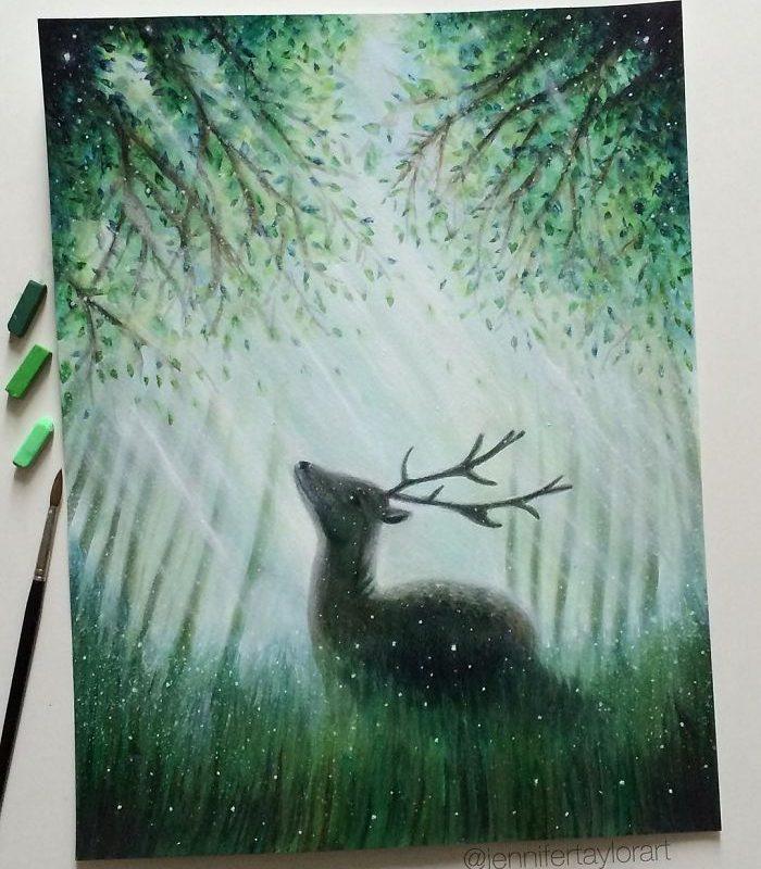 Невероятные картины Jennifer Taylor. Это творчество перенесет вас в сказку.