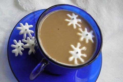 СНЕЖИНКИ К КОФЕ. Какая интересная идея!!!