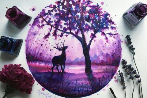 Невероятные картины Jennifer Taylor. Это творчество перенесет вас в сказку.