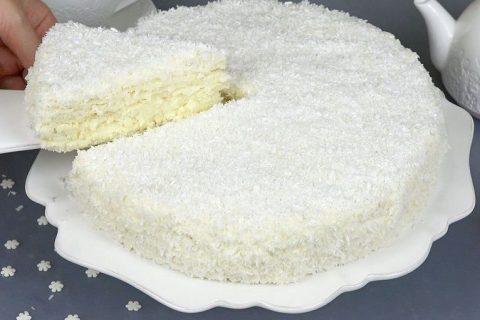 Лучший из лучших НОВОГОДНИЙ торт СНЕЖИНКА, готовим по рецепту