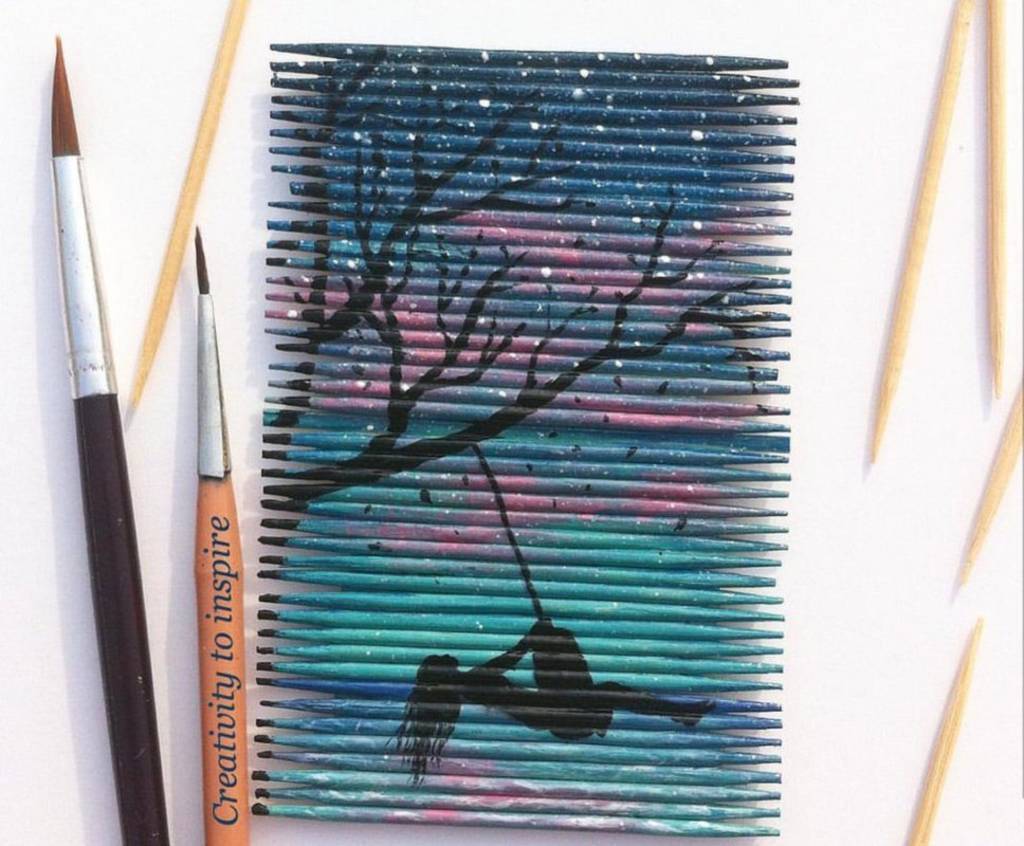 Невероятные РИСУНКИ НА ШПАЖКАХ. Кто вообще до такого додумался…