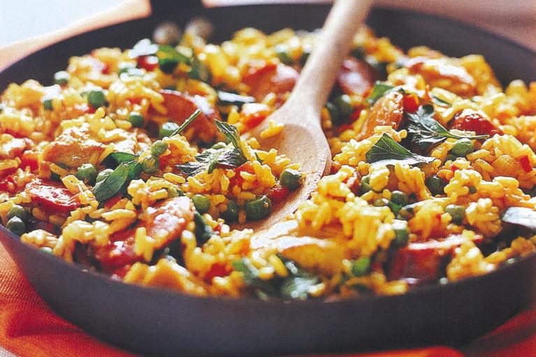 Паэлья с курицей. Вкусно до безобразия!!!