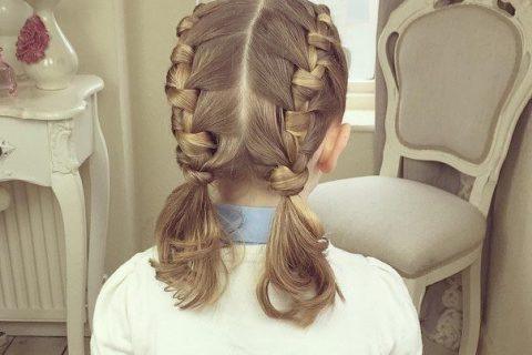 ПОТРЯСАЮЩИЕ идеи для детских причесок. Когда мама МОЛОДЕЦ!!!