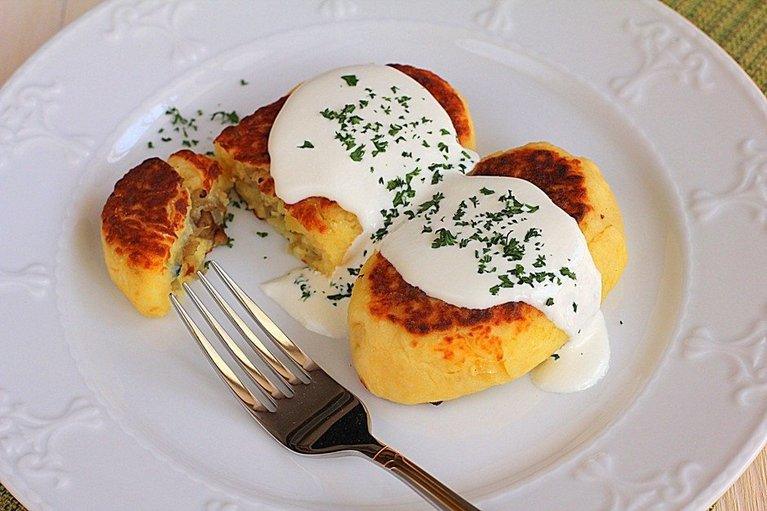 Картофельные зразы с грибами. Мое любимое второе блюдо!