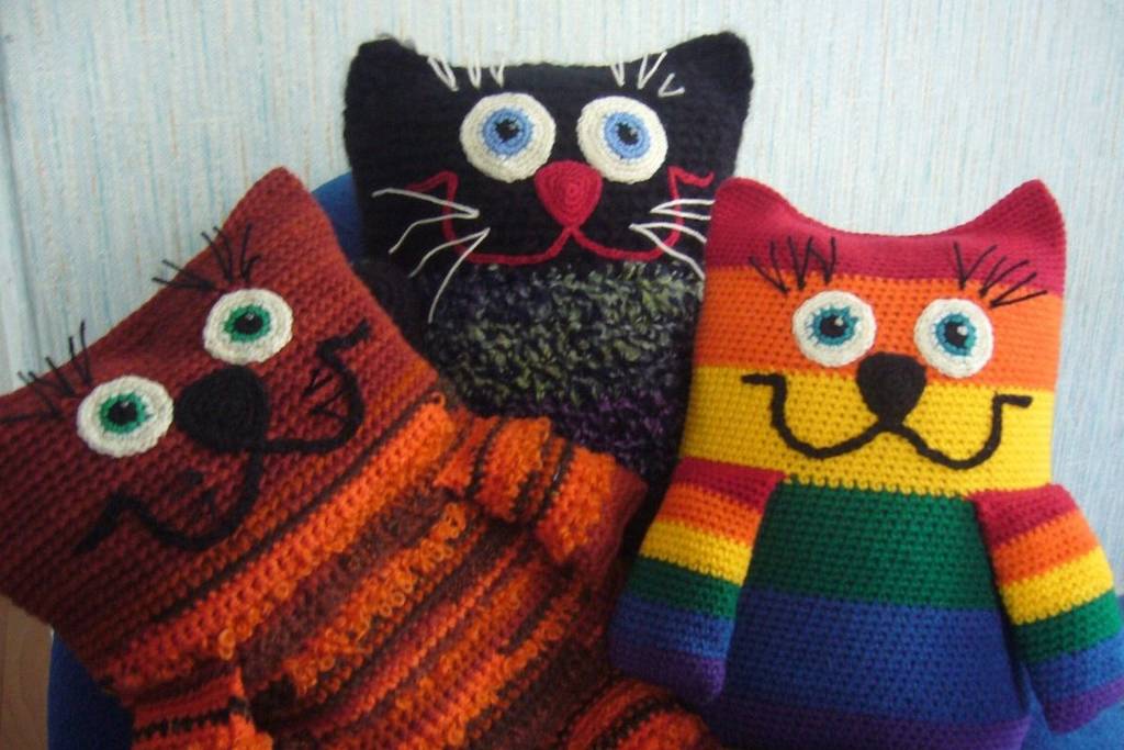 Если у вас нет кота, можно завести КОТОПОДУШКУ. Забавная подборка милых подушек!!!