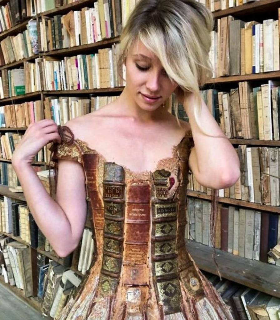 УДИВИТЕЛЬНЫЕ ПЛАТЬЯ французского дизайнера и модельера Sylvie Facon, это стоит увидеть