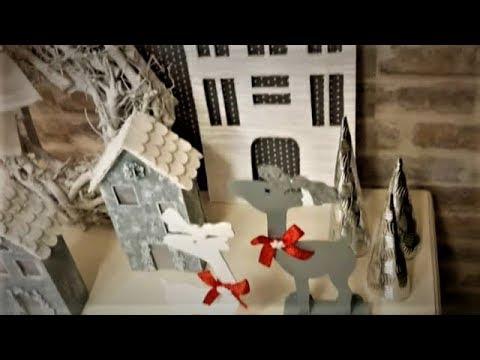 10 красивых идей для декора дома | зимние поделки в детскии сад……