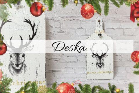 #191 Deska z jeleniem #decoupage #tutorial