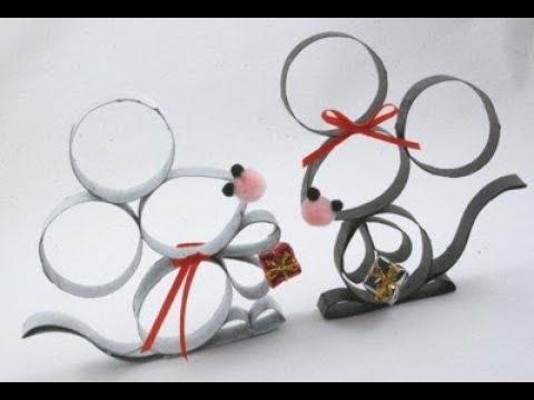 2 поделки Мышка