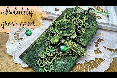 Absolutely green card for ExpressionsCraft